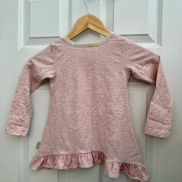 Naartjie 3 Years Tunic - Oatmeal Pink - Picture 2 of 4